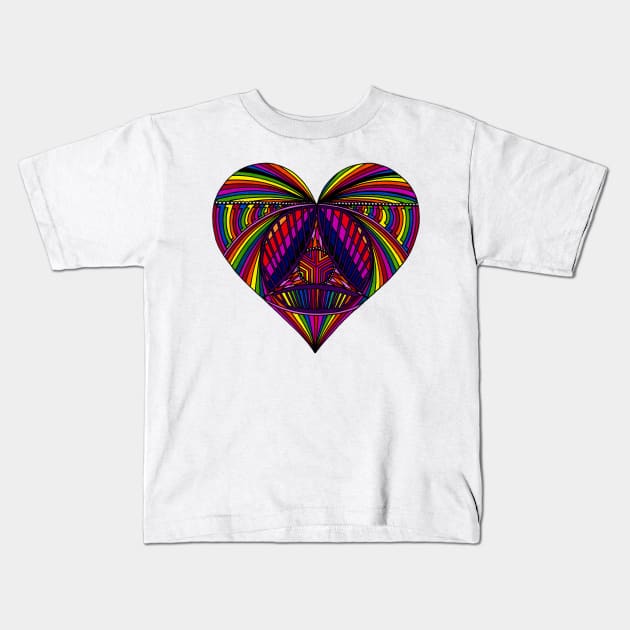 Heart Kids T-Shirt by CallumHoare